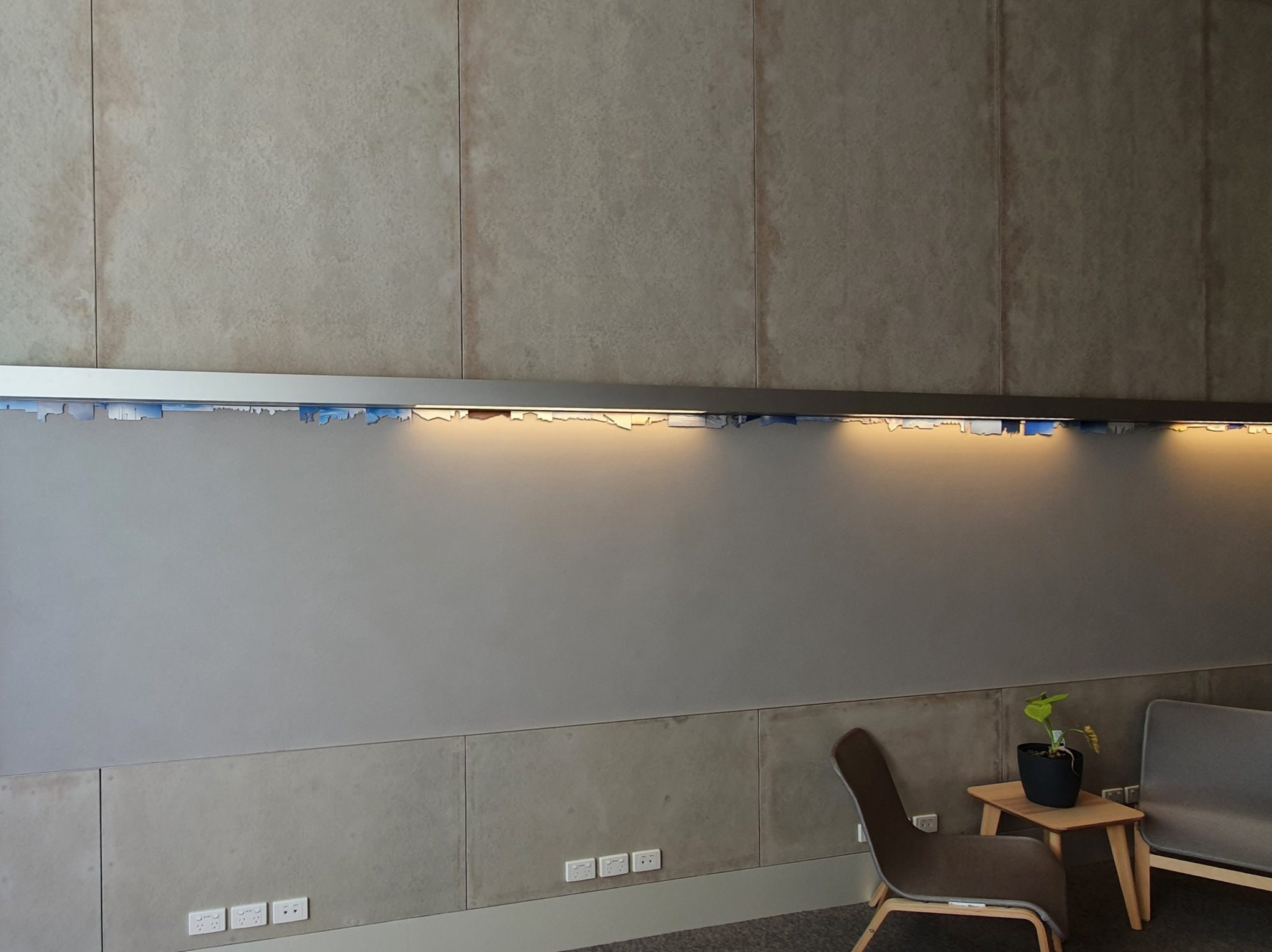 Sky as Syntax installation at Outer Space public programs office, photo 6