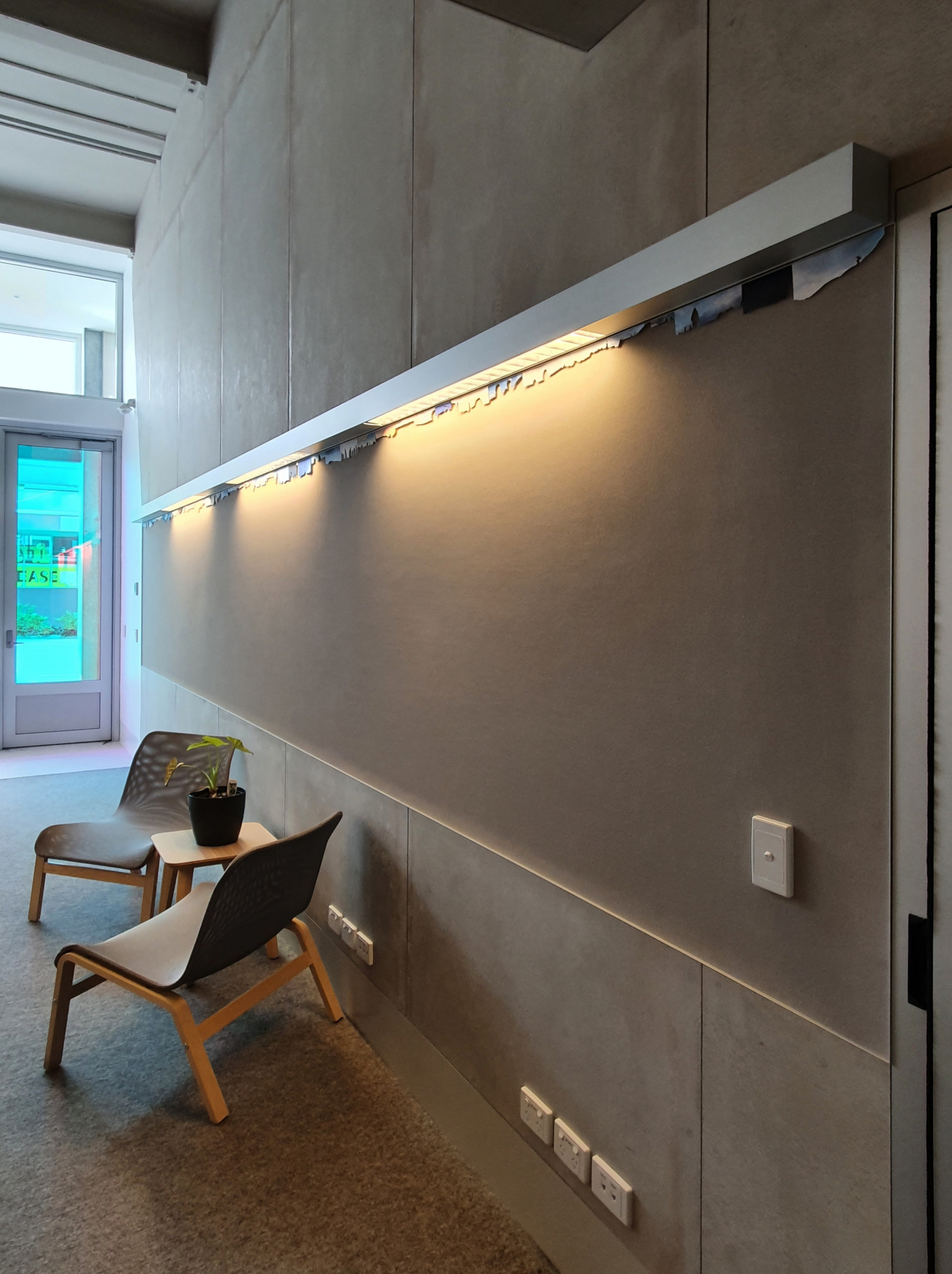 Sky as Syntax installation at Outer Space public programs office, photo 8